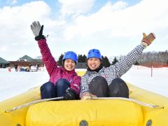 迫力満点!!スノーラフティング