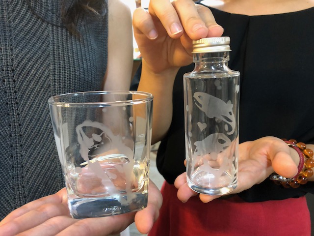 ガラスエッチング体験♪