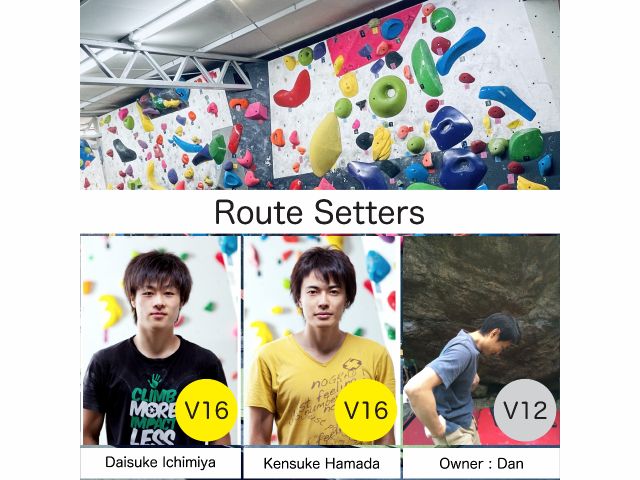 プロクライマーによる初心者にも配慮したルート!