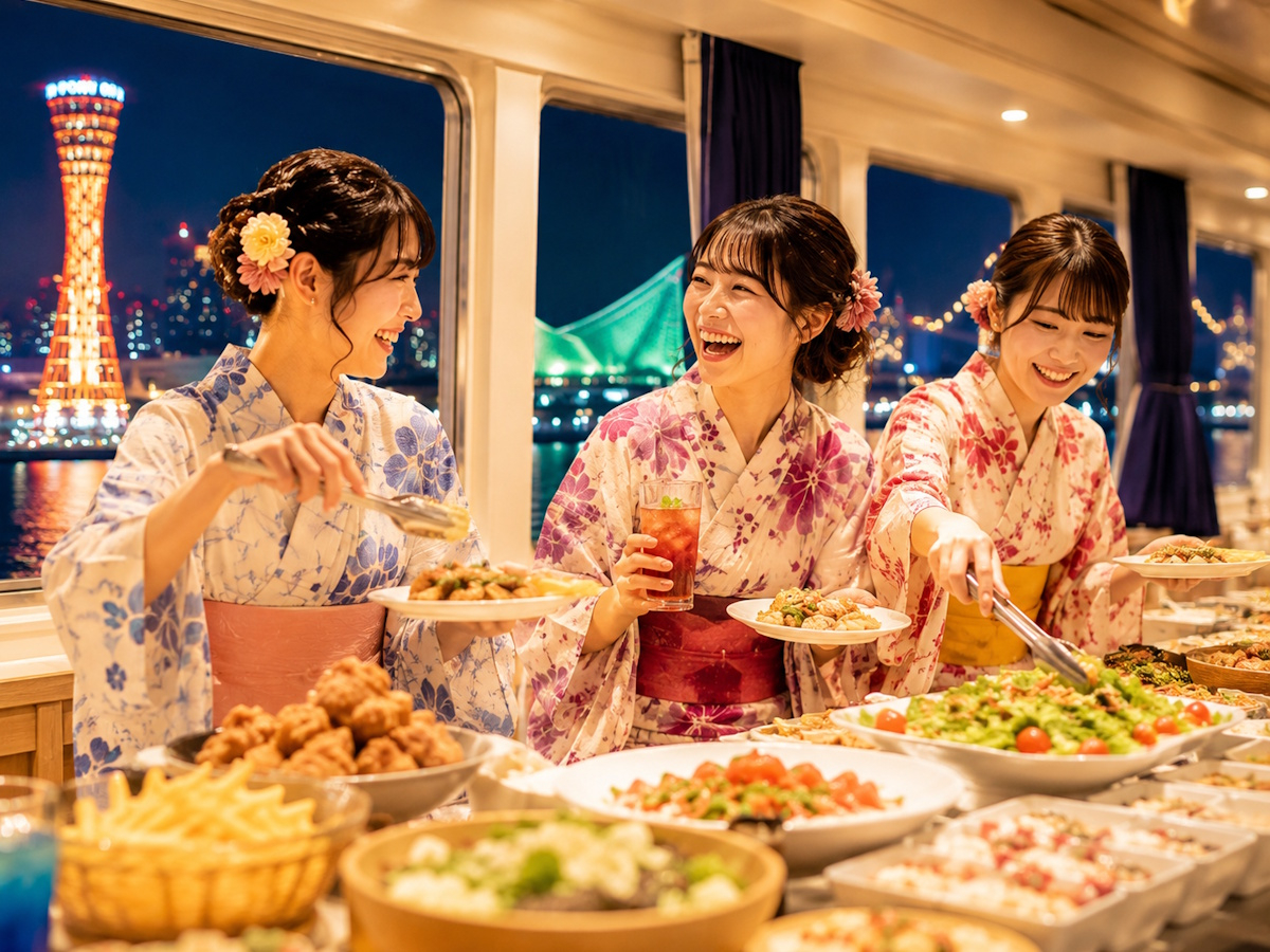 サマービュッフェ】夏限定！多彩な料理が食べ放題＆飲み放題【金土日祝