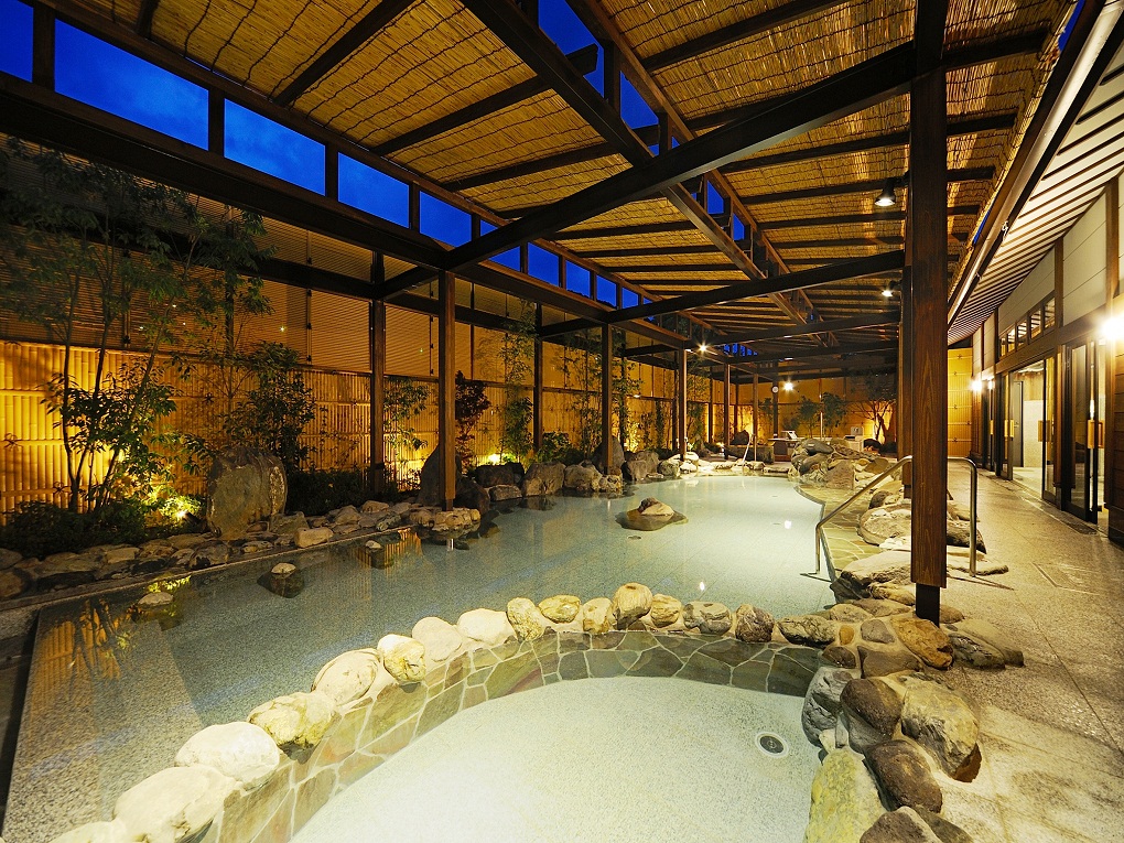 夜のいずみの湯イメージです。