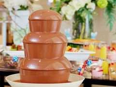 みんな大好きチョコレートフォンデュ。土日祝限定で登場します。