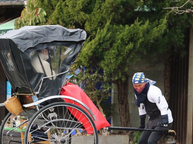 終点場所は車夫と御相談下さい!