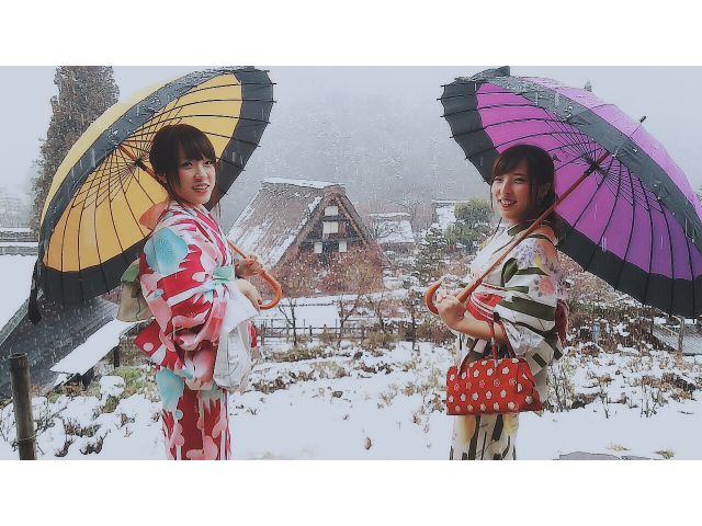 10月 5月末 和服姿de散策 In下呂温泉 合掌村 フリータイムコース 下呂温泉合掌村着物体験 じゃらん遊び体験