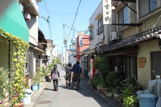 大正時代から続く旅館街「北部旅館街」