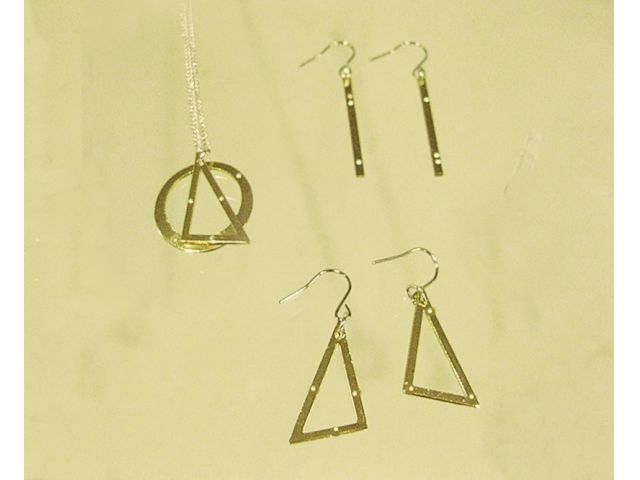 魚々子象嵌 サンプル1