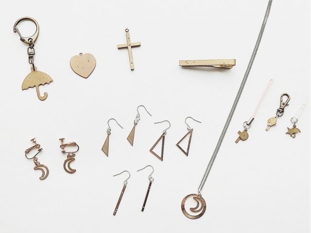 魚々子象嵌 サンプル