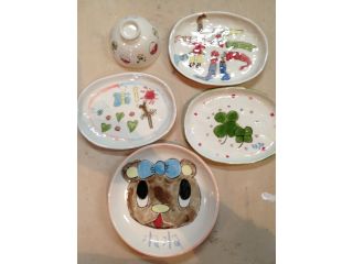 子どもの体験作品です。