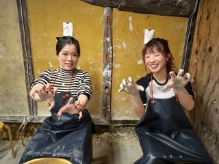 ゆっくり、じっくり作れます 自身の手で最後の形が出来るまでお手伝いさせて頂きますね