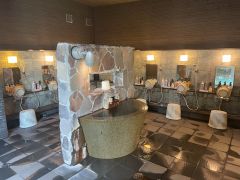 別館大浴場:洗い場