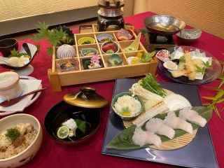 四季彩12升&鱧すき会席