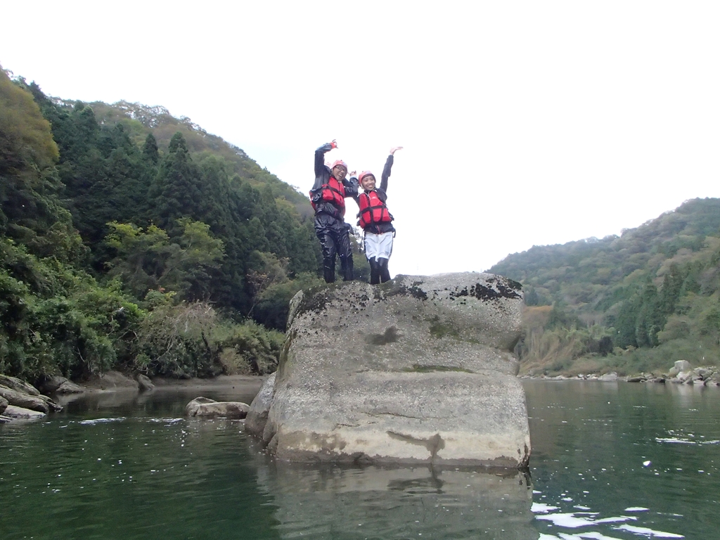 こんな岩があるのも魅力的です!!