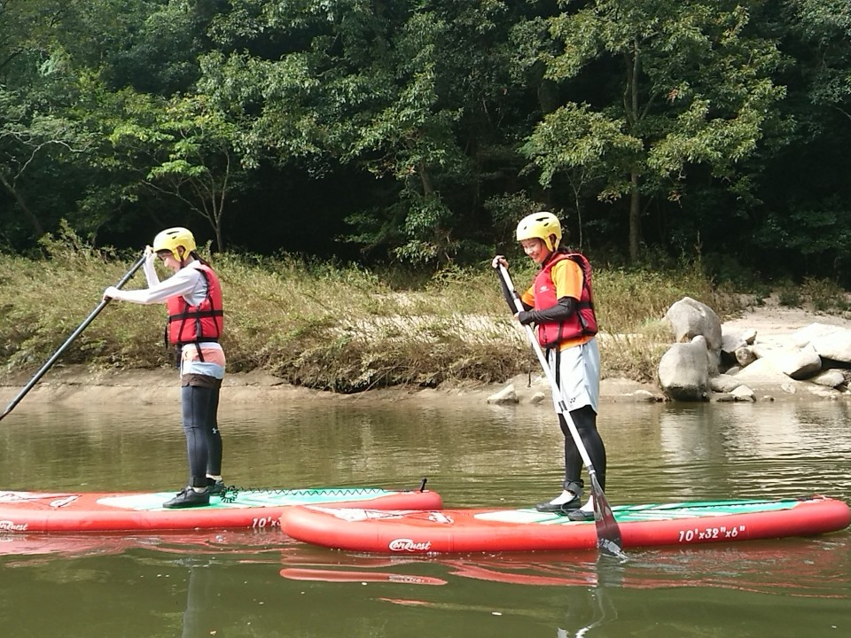 京都木津川サップ・SUP(スタンドアップパドル)体験 [午前・午後／半日