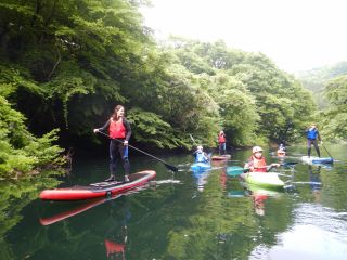 SUP&カヤック。両者の違いをぜひ体感!
