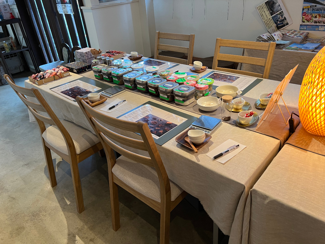 基本は8種類の中からお好きな原料をお選びいただけます。