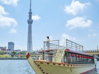 展望デッキ有!屋形船を貸切♪