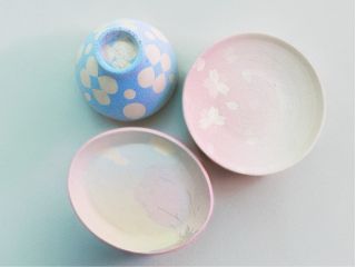 こんな感じの優しい雰囲気の器が完成します!