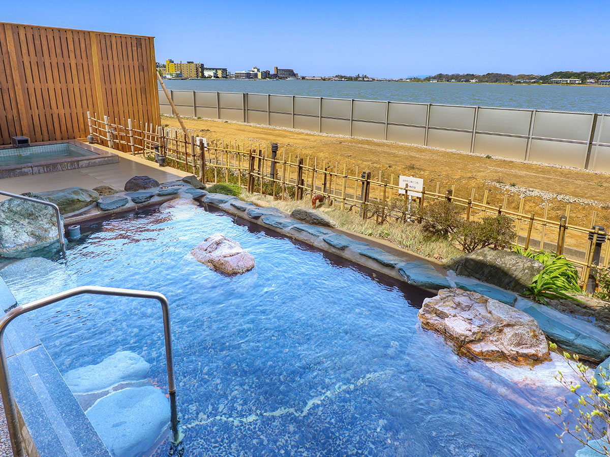 こちらは、露天風呂です♪