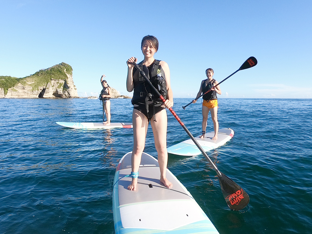 【千葉・勝浦市の南部】<経験者向け&少人数制!>探検気分でSUPクルーズツアー☆