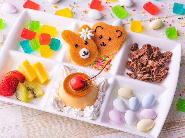 わくわく楽しいキッズメニュー 「キッズスペシャルプリンプレート」