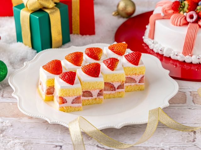 サンタに贈る 苺のクリスマスショート