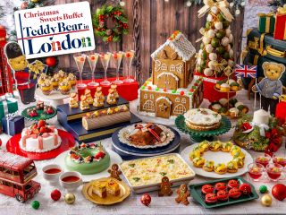 クリスマススイーツビュッフェ「Teddy Bear in London」