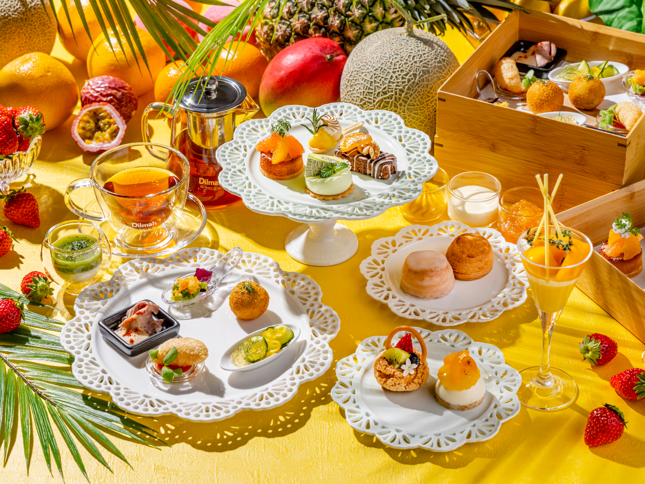 ■バーラウンジ「シルバ」■4/22~6/23 フルーツアフタヌーンティー ☆平日...