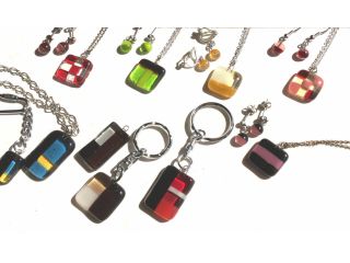 2個作れるのがうれしい♪キューブアクセサリー