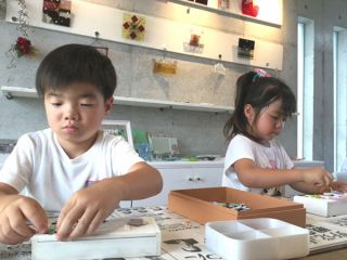 自由な発想で楽しく作業!