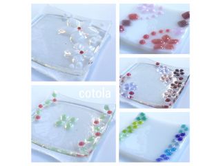 直線カットだけで作るミニトレイ