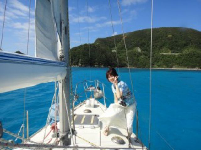 綺麗なサンゴ礁での体験ダイビング+シュノーケリング+ヨットクルーズ。ウミガメもいる加計呂麻島,奄美南部,大島海峡,初心者体験ダイビング3