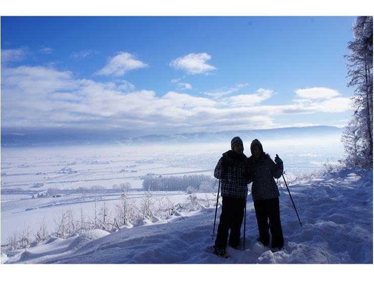 大自然の富良野が一望できます。