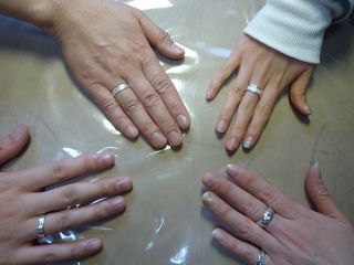 大切な仲間たちと。