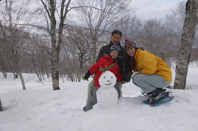 荘川高原スノーシュー&イグルーつくり 送迎・石窯PIZZAランチ付きコース