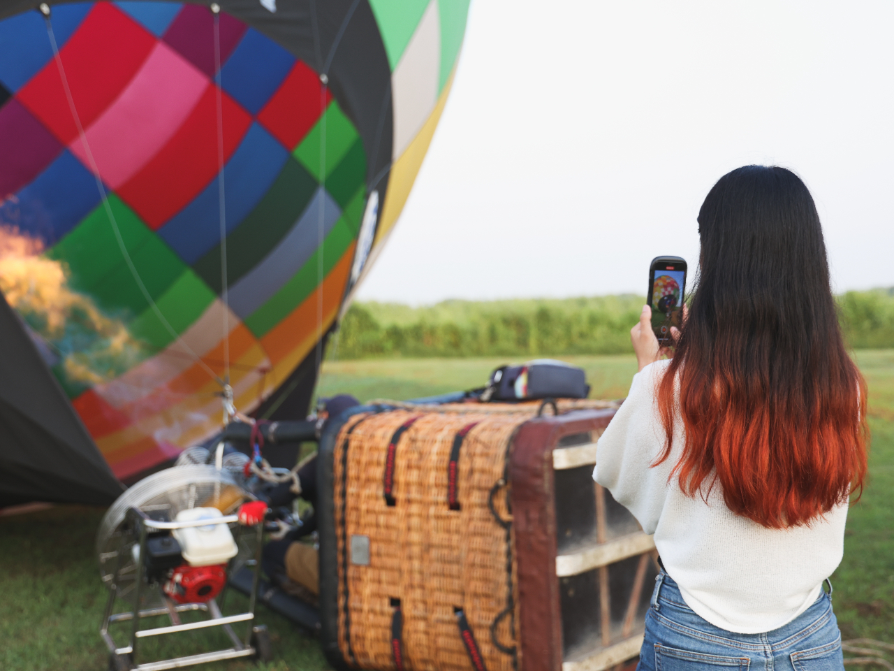 迫力の立ち上げも間近で見れる!