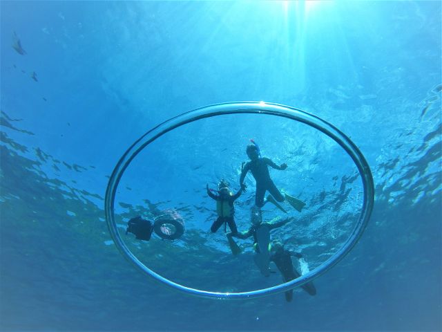 ファミリーでバブルリング