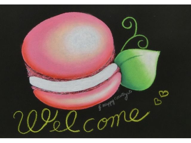 「いちご」のWelcomeボードをつくろう♪