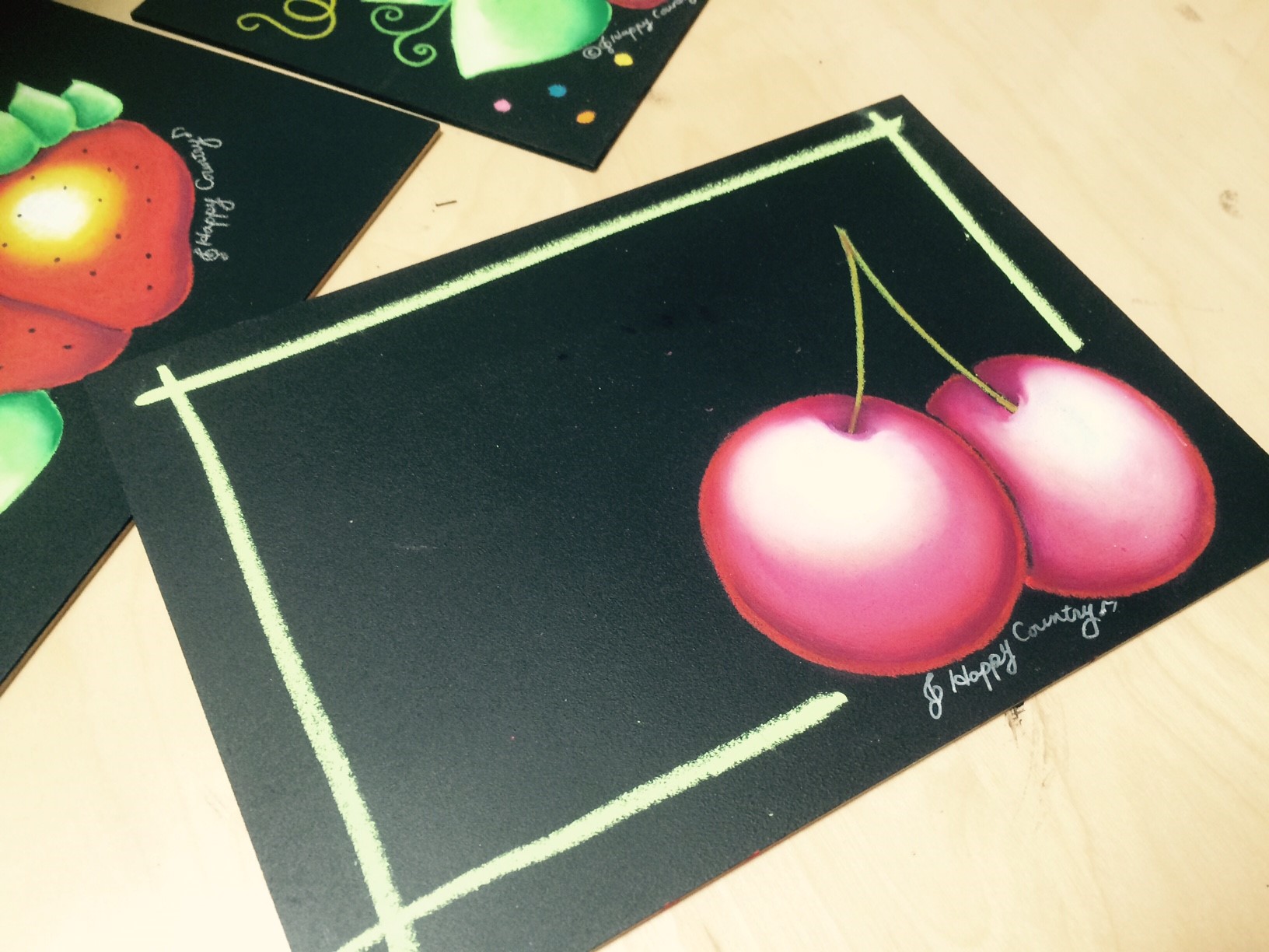 こちらはお子様用のチェリーのボード