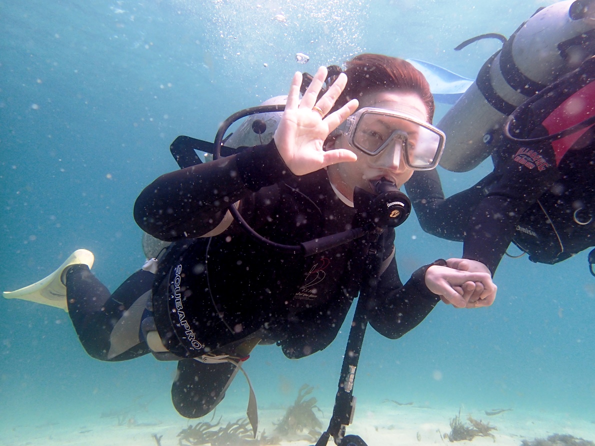 体験ダイビング02