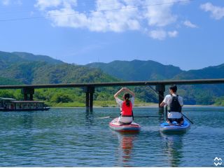 四万十川でサップ!(7月)