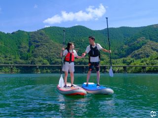 四万十川でサップ!(7月)
