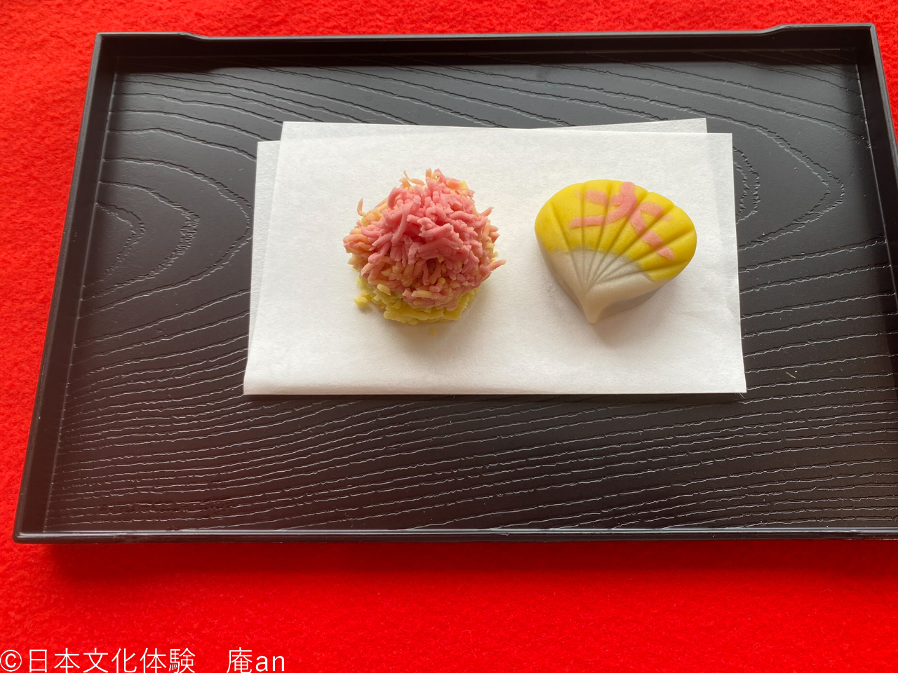 京菓子講座　古本　希少　和菓子　練り切り 初心者が70分で作る季節の練り切作り！🌸初春（3～4月）抹茶