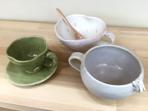 午後1日体験】初心者大歓迎♪手びねり体験！カップや茶碗お皿等を