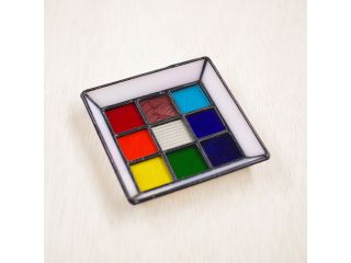 ステンドグラスの9ピーストレイ