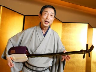悠玄亭玉八さん 三味線
