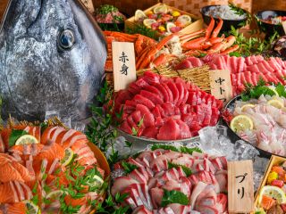 豪華海鮮バイキングのご昼食