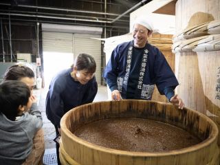 金笛しょうゆ楽校(工場見学) ※イメージ