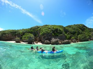 シーカヤッククルージング&シュノーケリングツアー♪