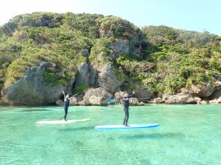 一番人気のSUP&シュノーケリングツアー♪