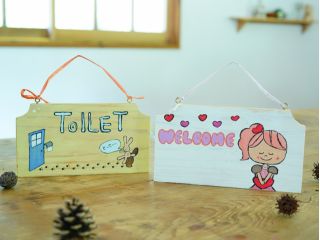 1名様より予約ok ウッドクラフト オシャレなドアプレートを作って飾ろう メナード青山リゾート じゃらん遊び体験